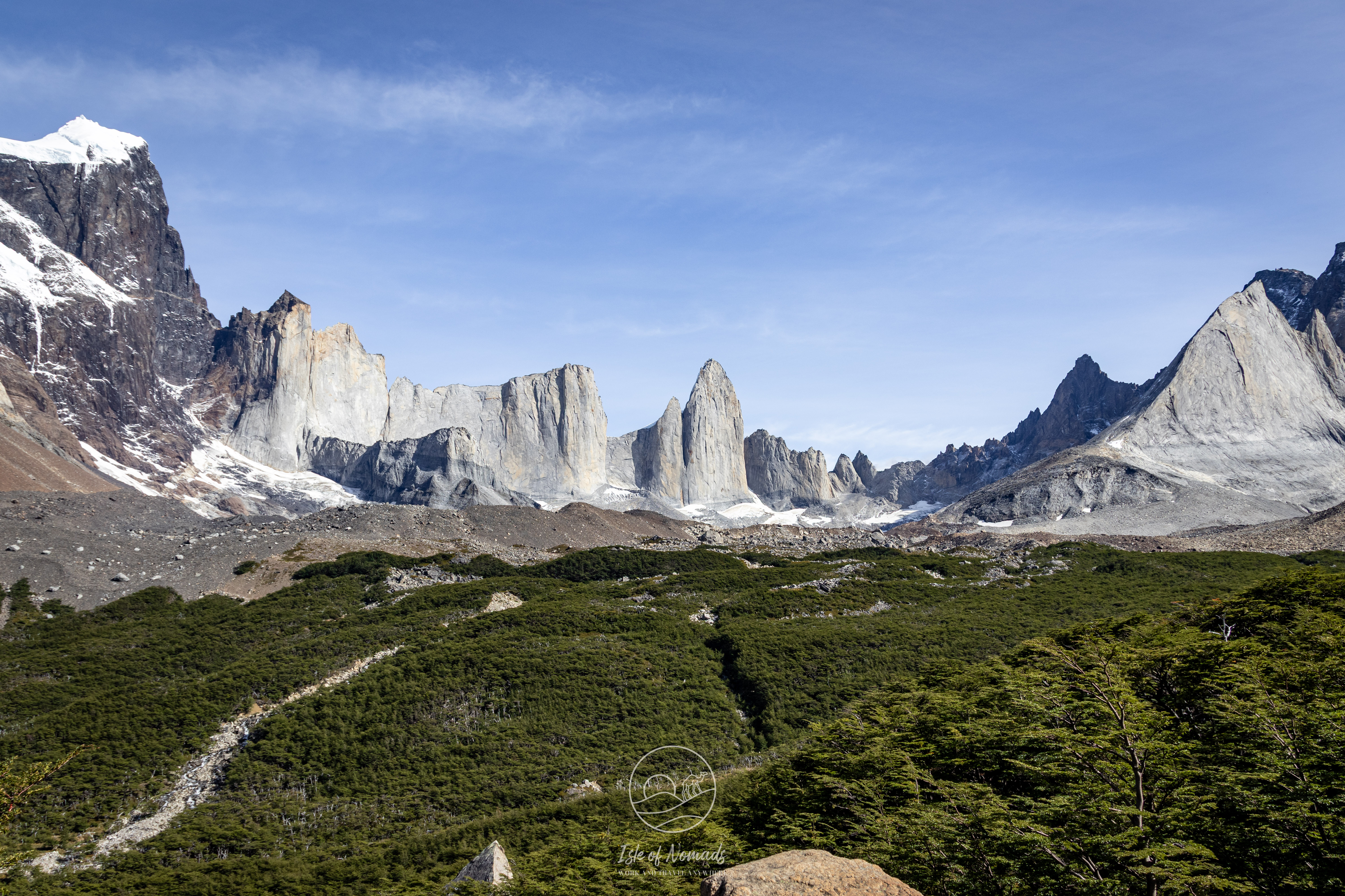 The views from Mirador Britannico