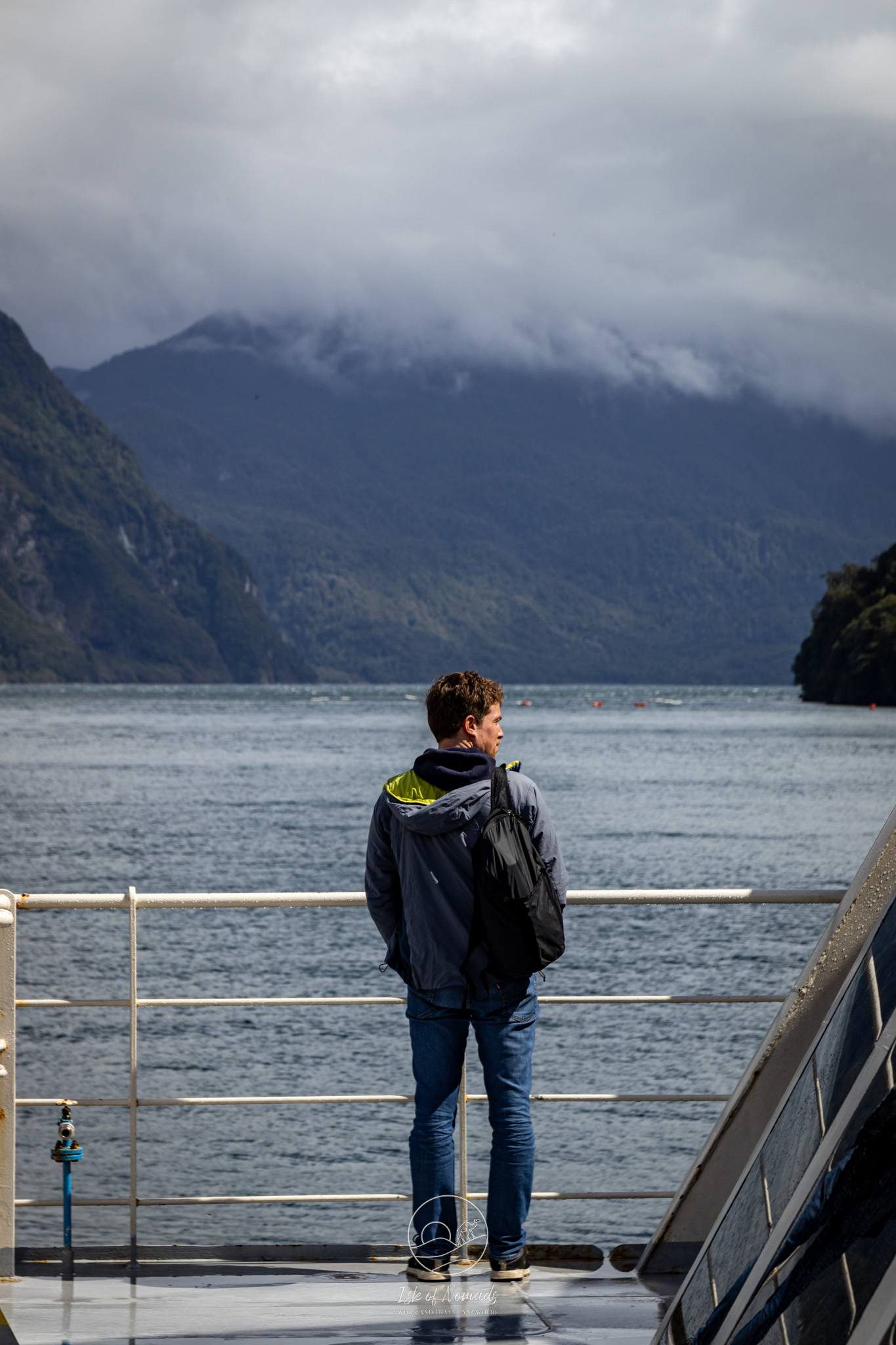 The ferry crossings are long but take you through beautiful landscape