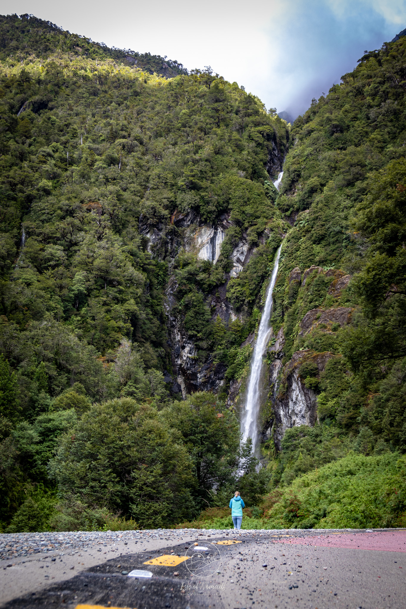 On the Carretera Austral, you'll pass several beautiful sights right next to the road...