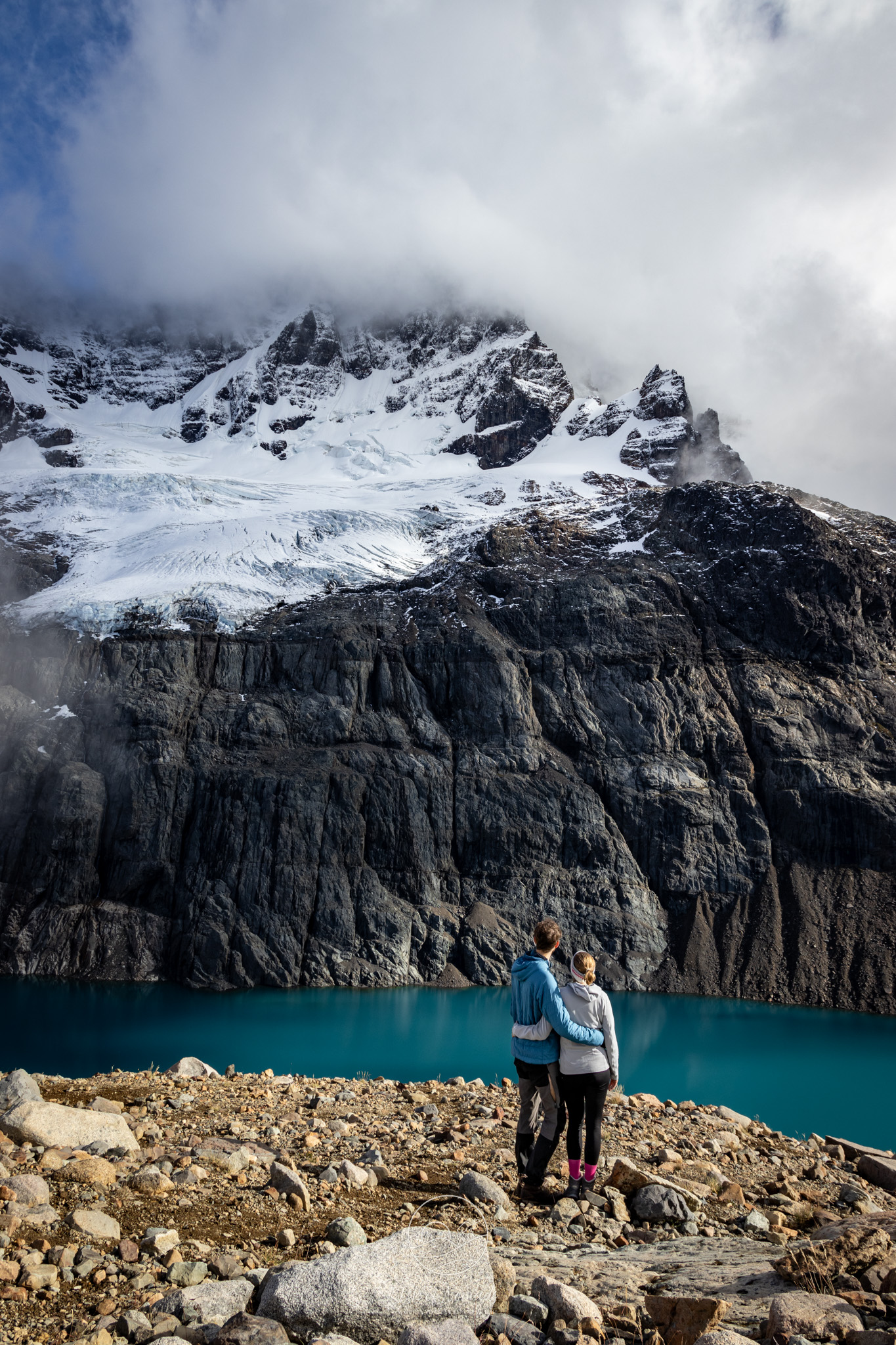 The Laguna Cerro Castillo is breathtakingly beautiful...