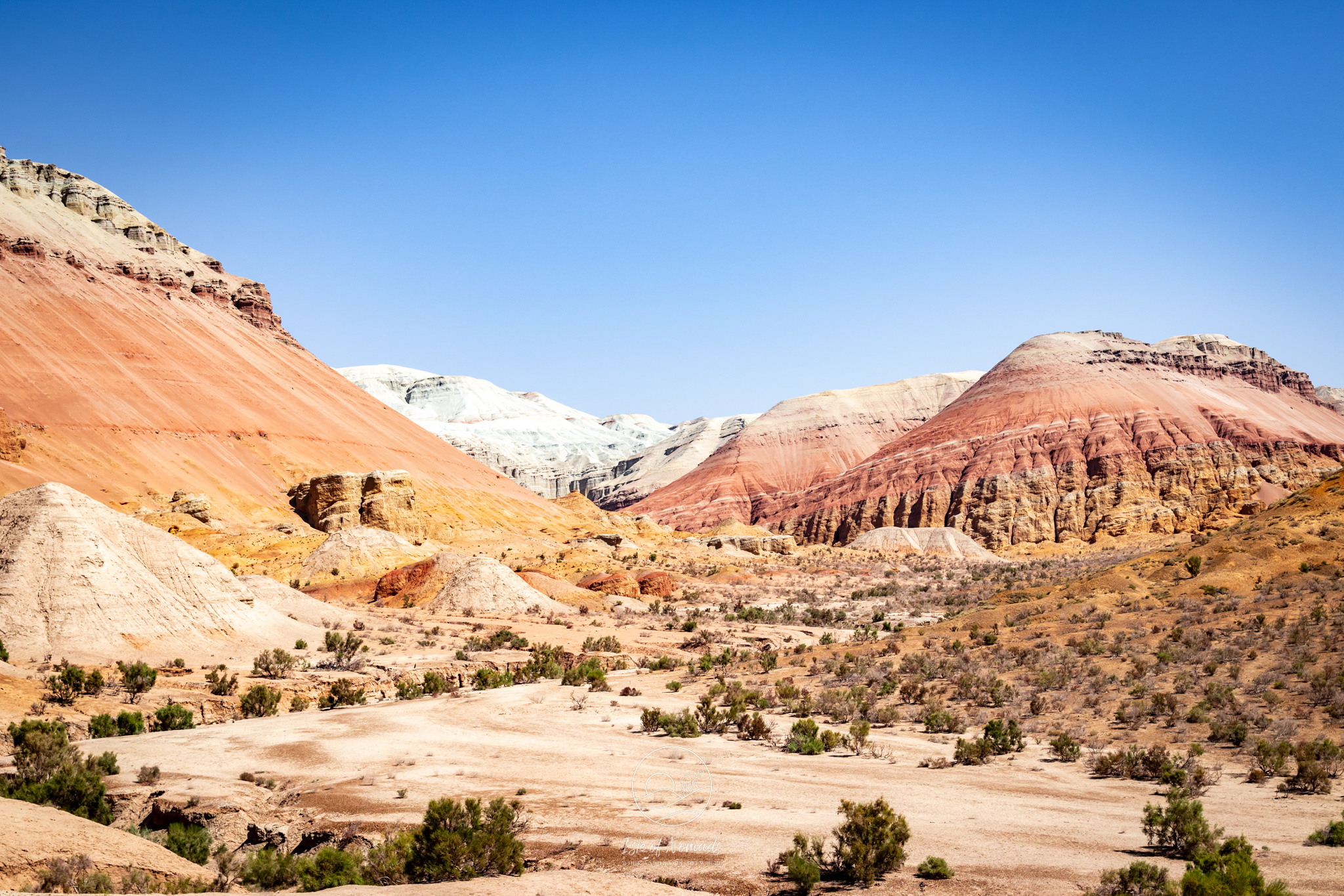 The Aktau rainbow mountains of Altyn Emel are a sight to behold