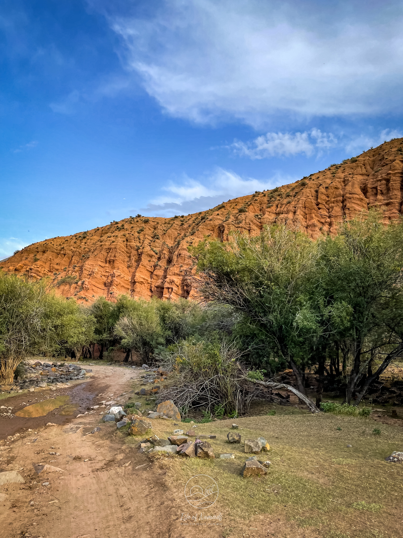 ...you drive through this beautiful canyon