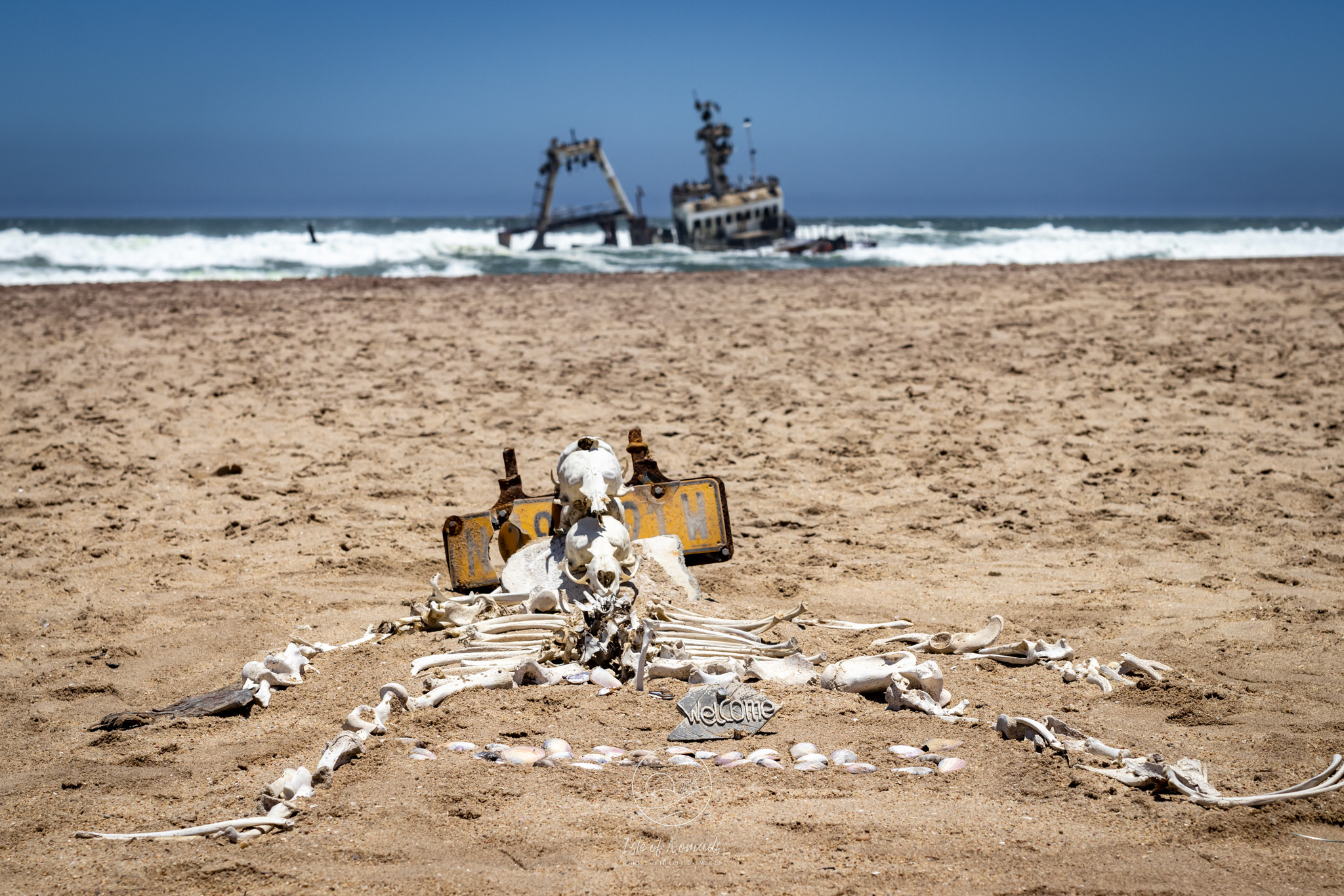The Zeila Shipwreck on the Skeleton Coast