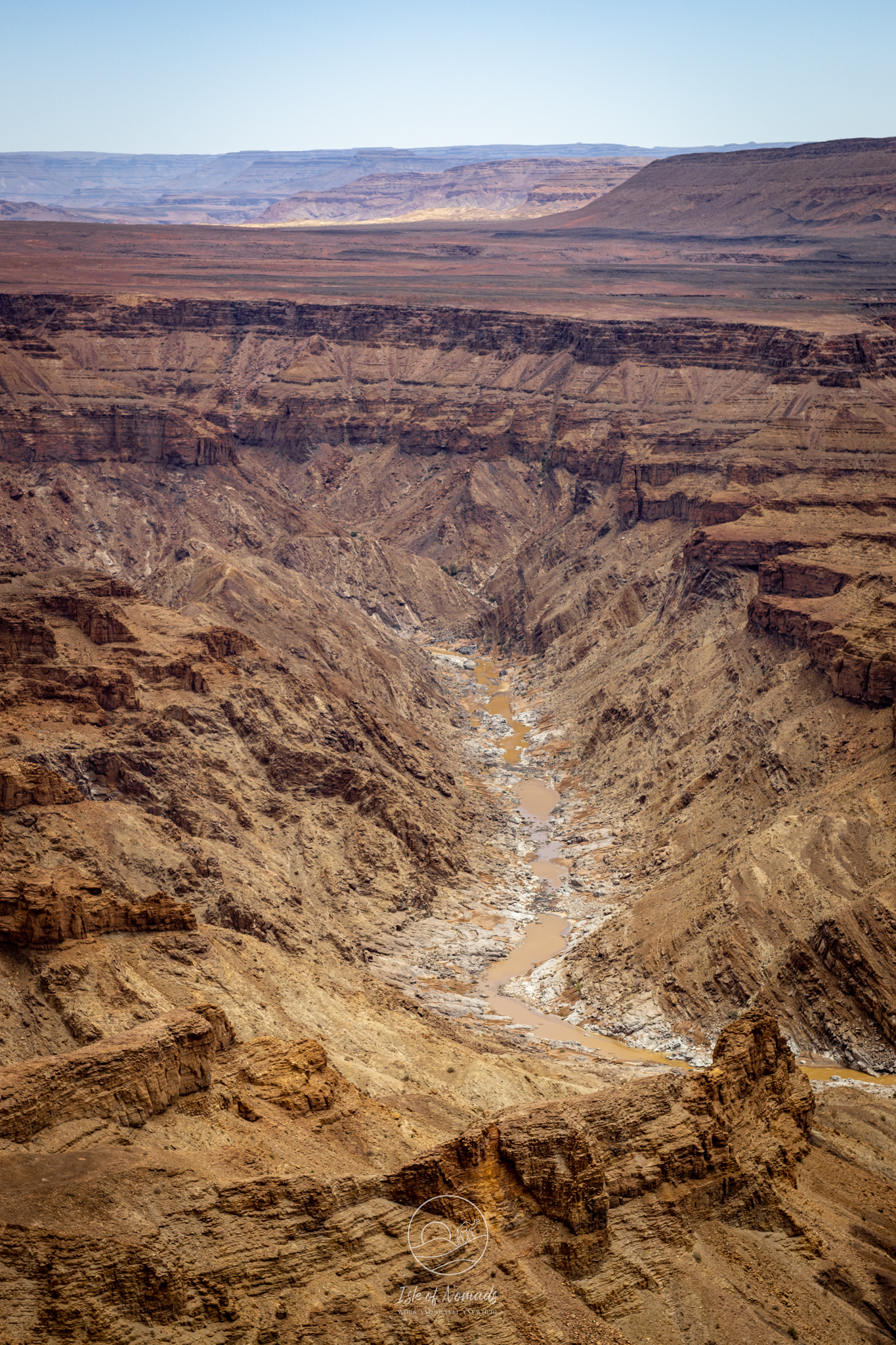 Fish River Canyon has a raw beauty