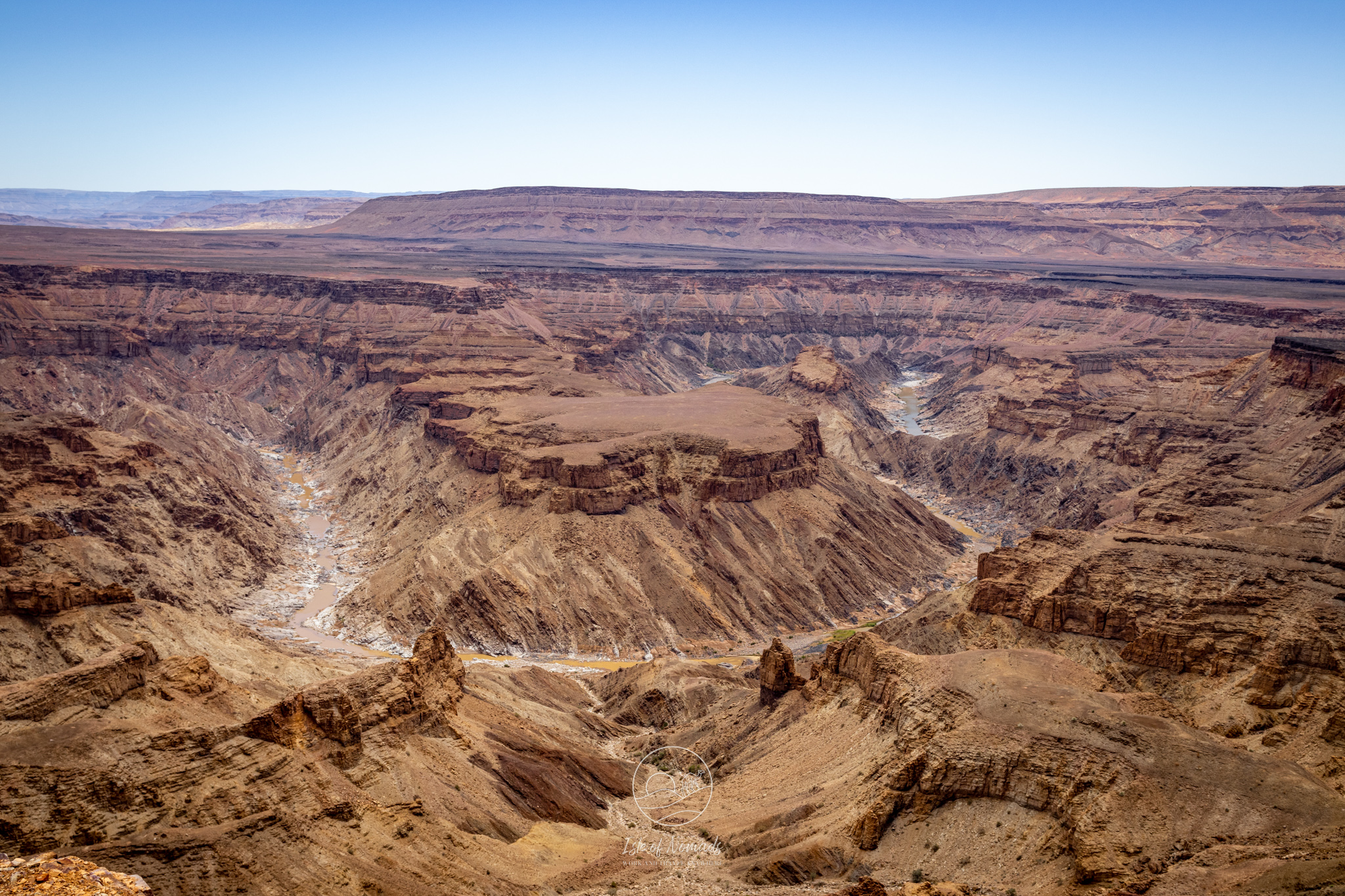 The Fish River Canyon is a sight to behold