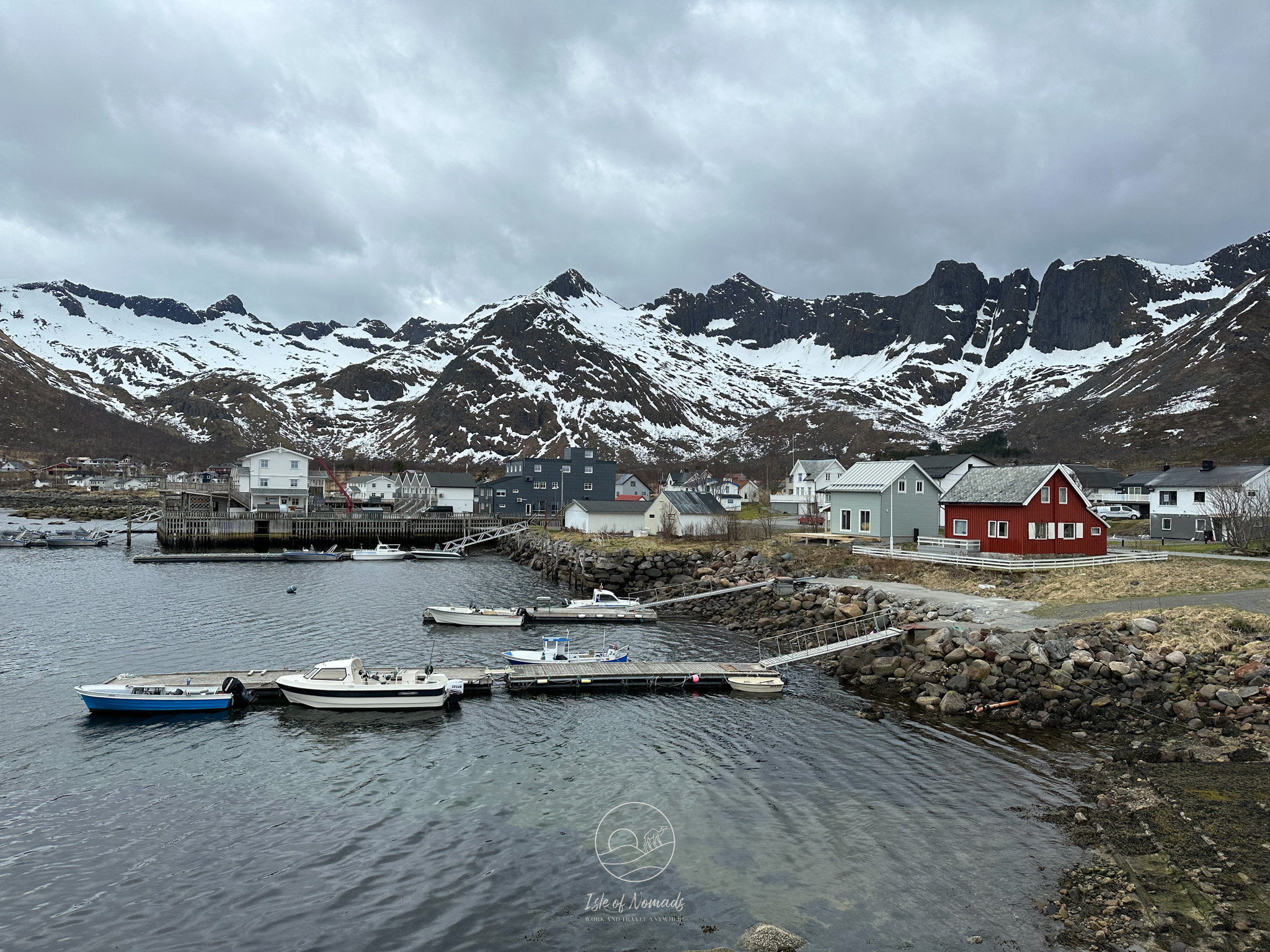 The towns on Senja are super quaint, but if you visit in the off season they will be VERY quiet