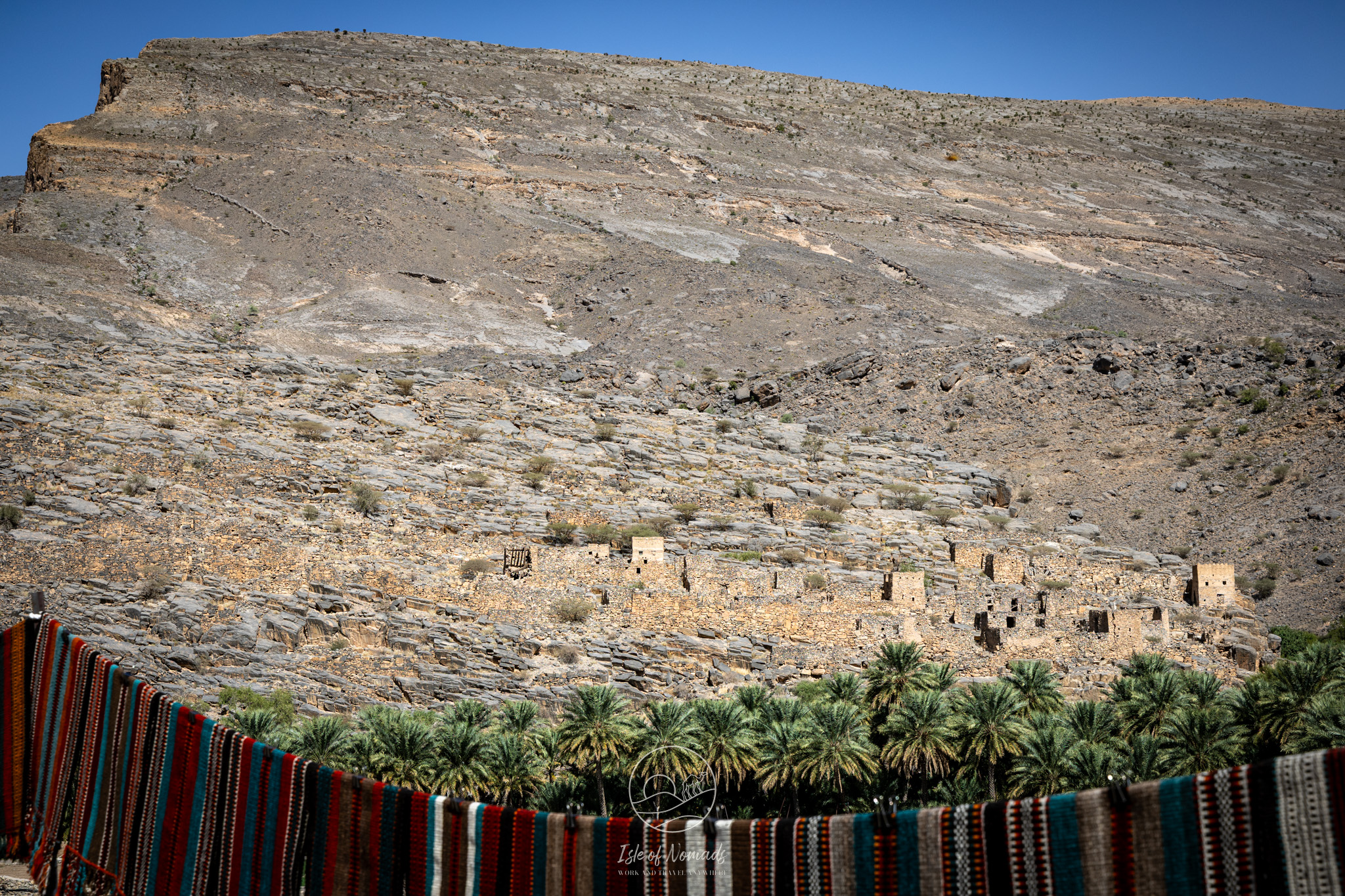 You will find many abandoned clay villages all around Oman - they just wait to be explored