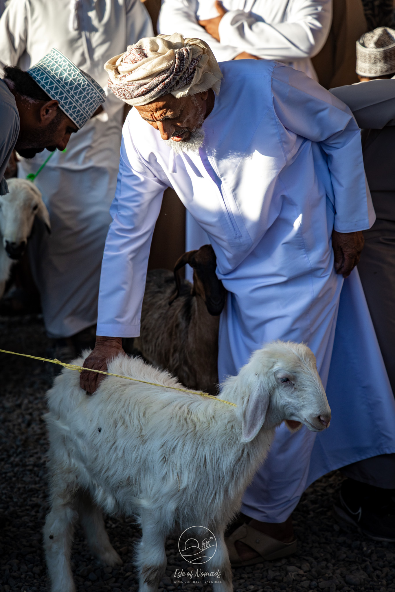 ...visiting the Nizwa goat market was a highlight of our trip