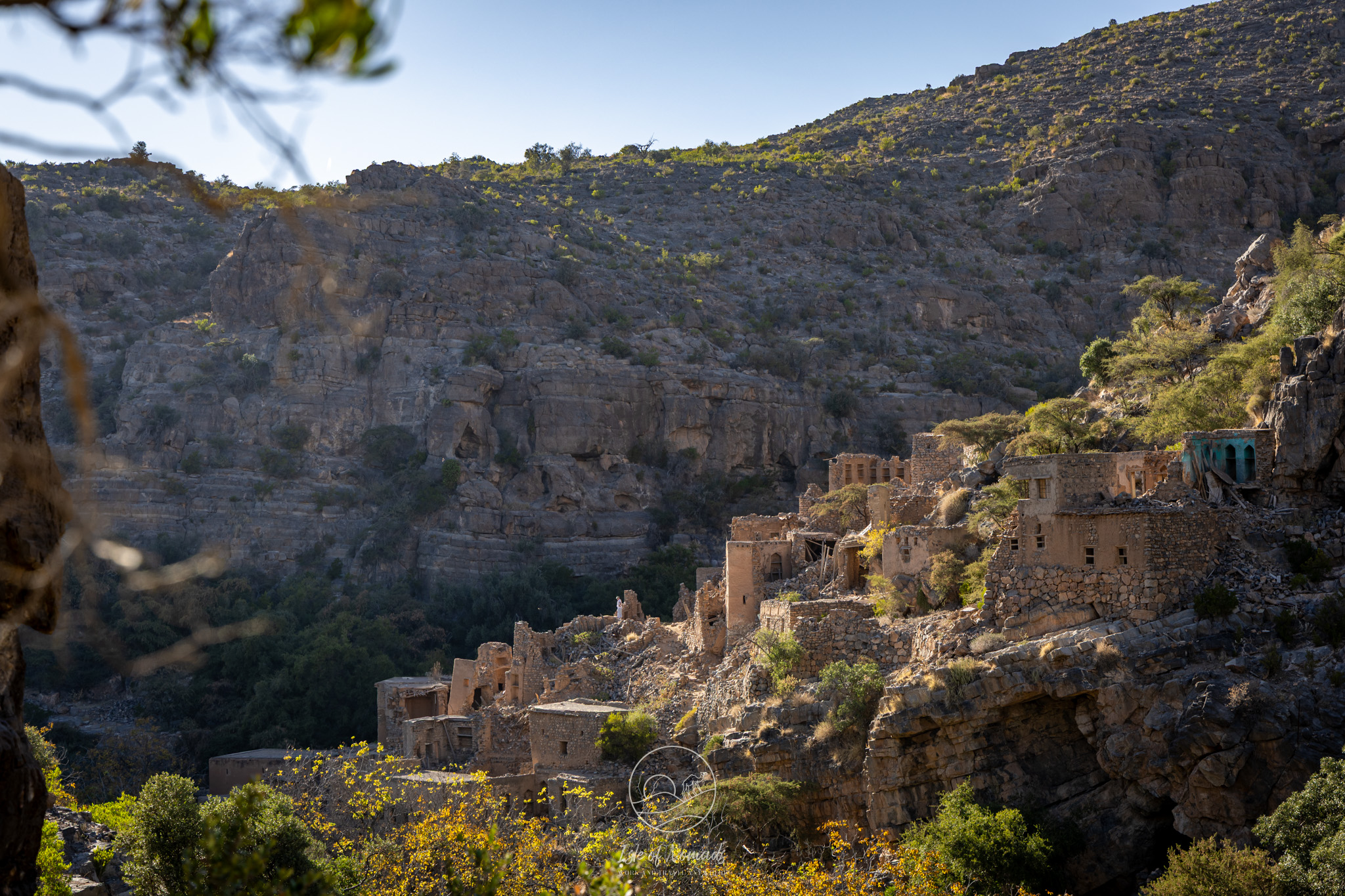 Even though you can't go inside, the abandoned houses of Wadi Bani Habib are worth a visit
