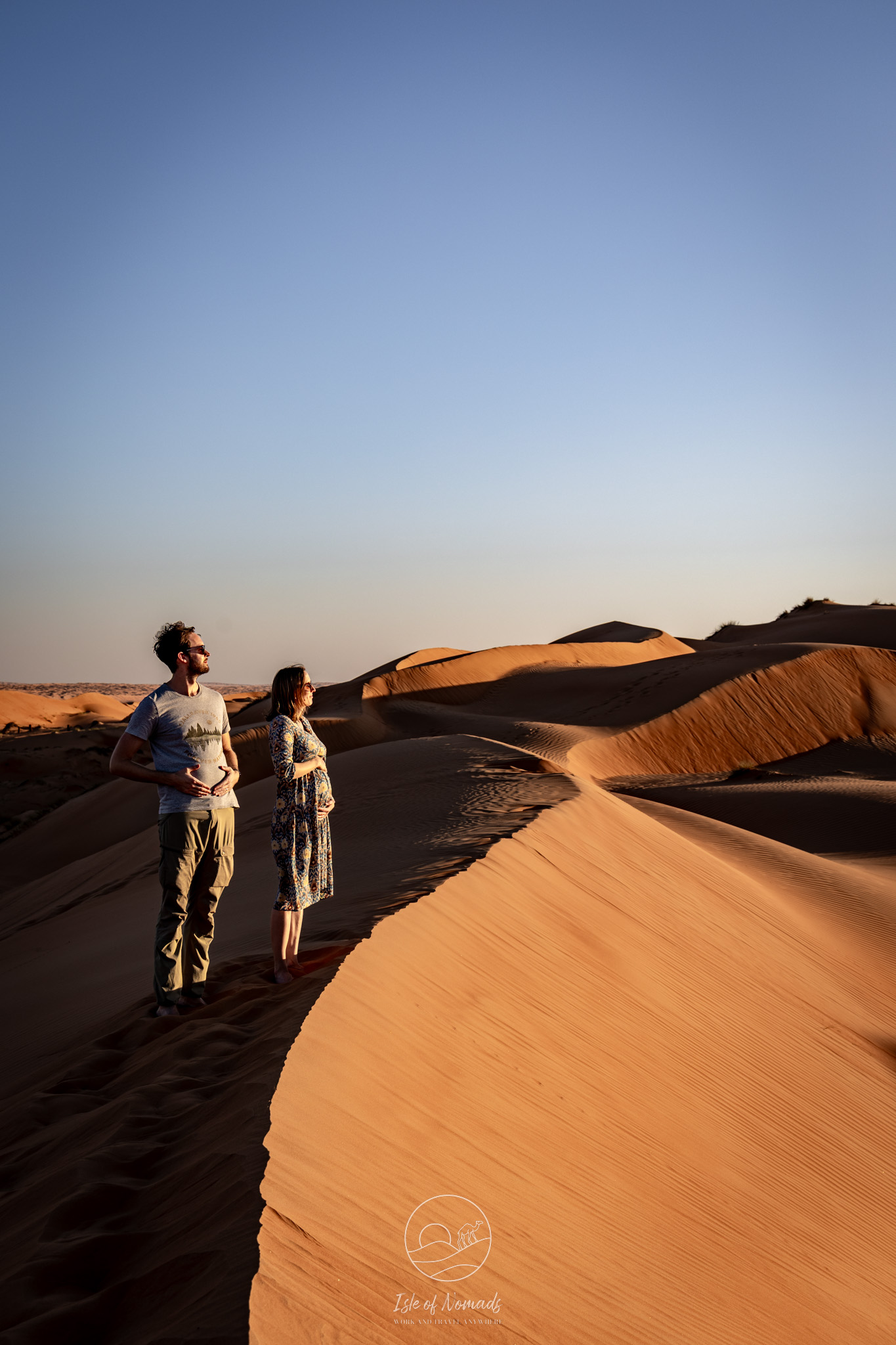 Taking funny pictures in the dunes is definitely one activity you shouldn't miss in the desert