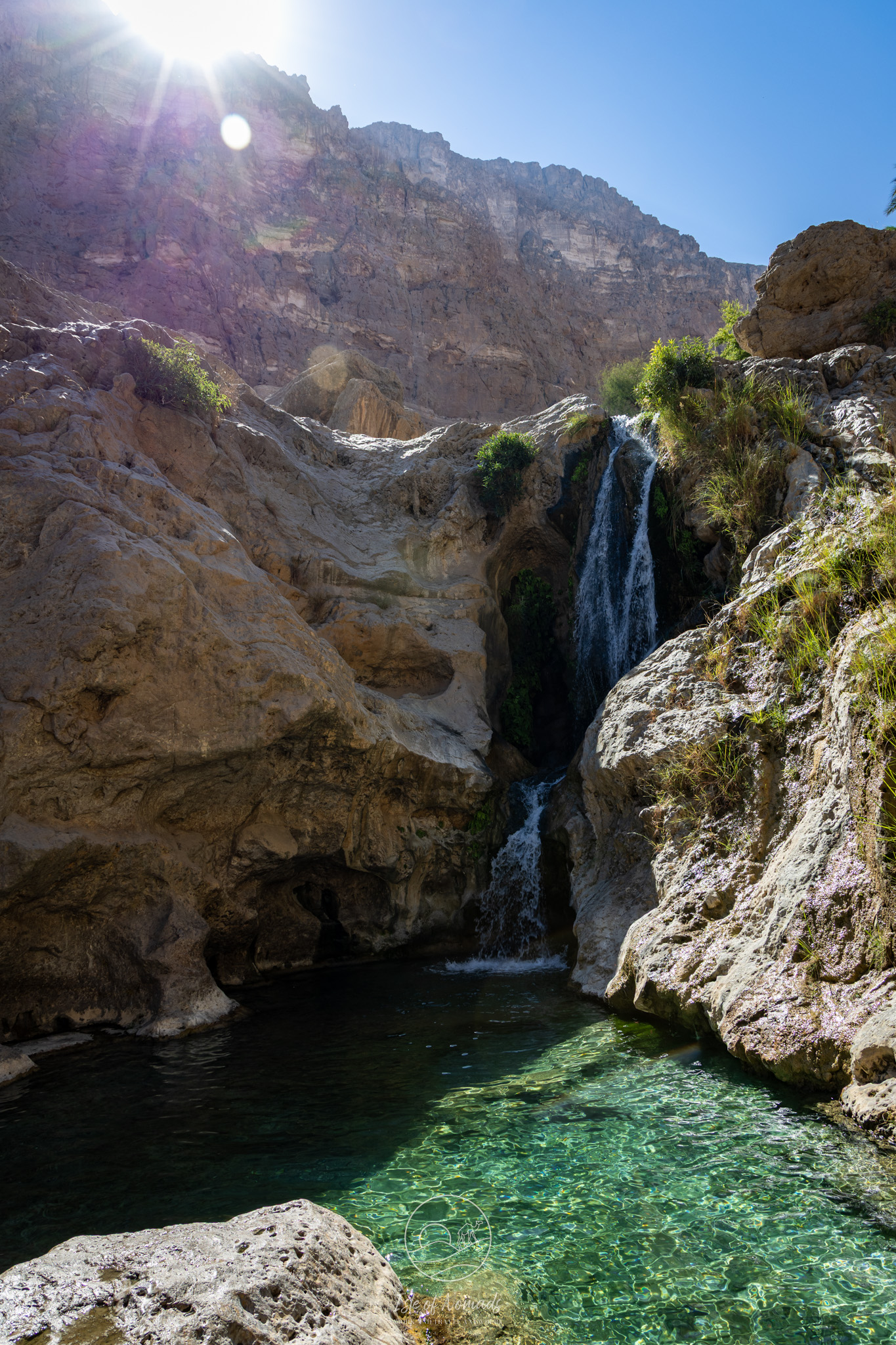 Wadi Mibam is a beautiful detour if you have a 4x4 and are a confident driver