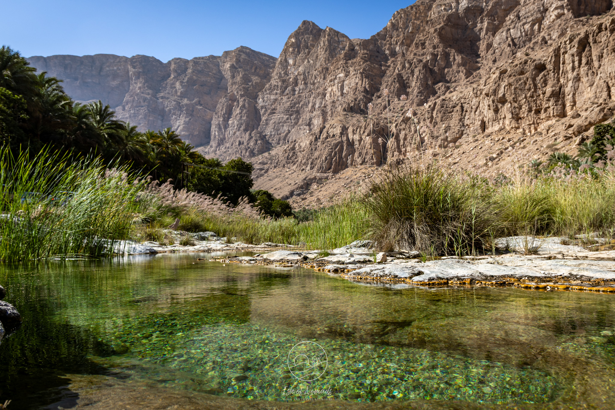 On the way to Wadi Mibam