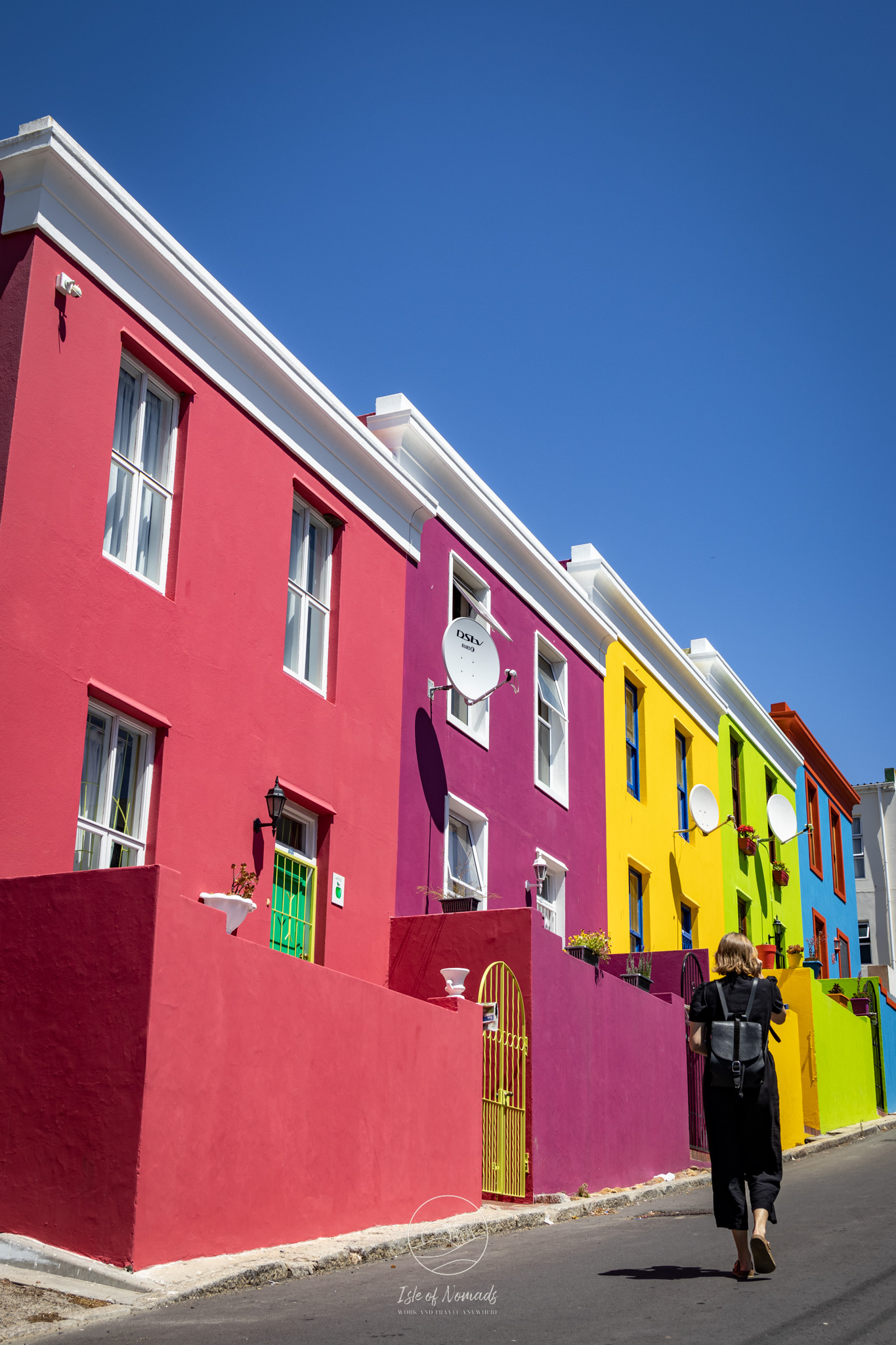 The colorful houses of Bo Kaap are a great picture backdrop...