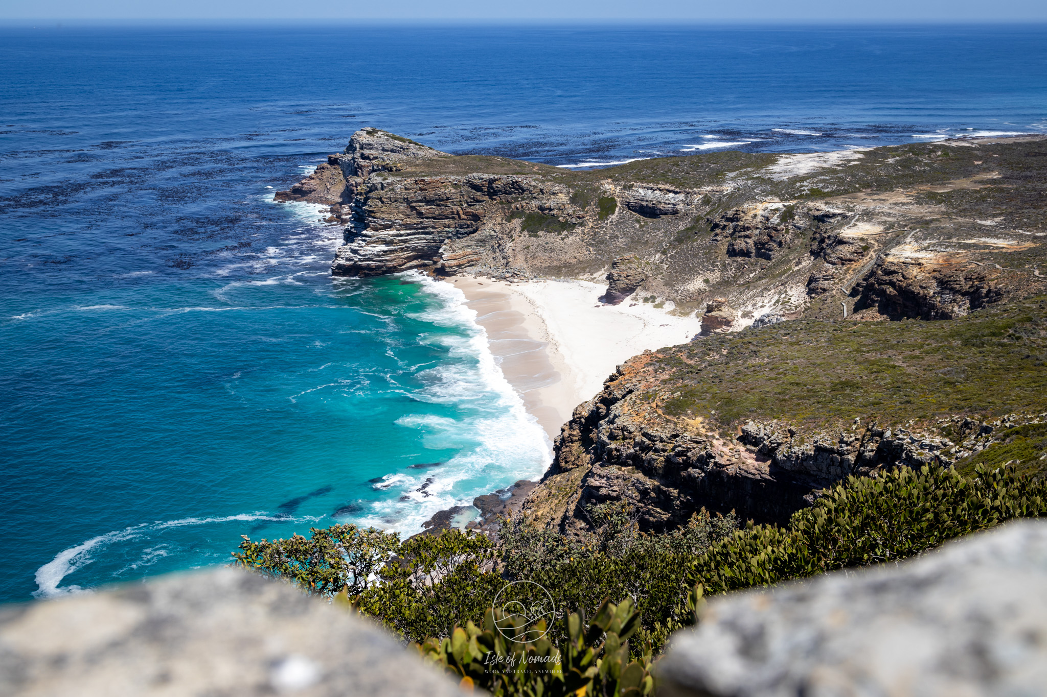 A trip to Cape Point gives you nice ocean vistas