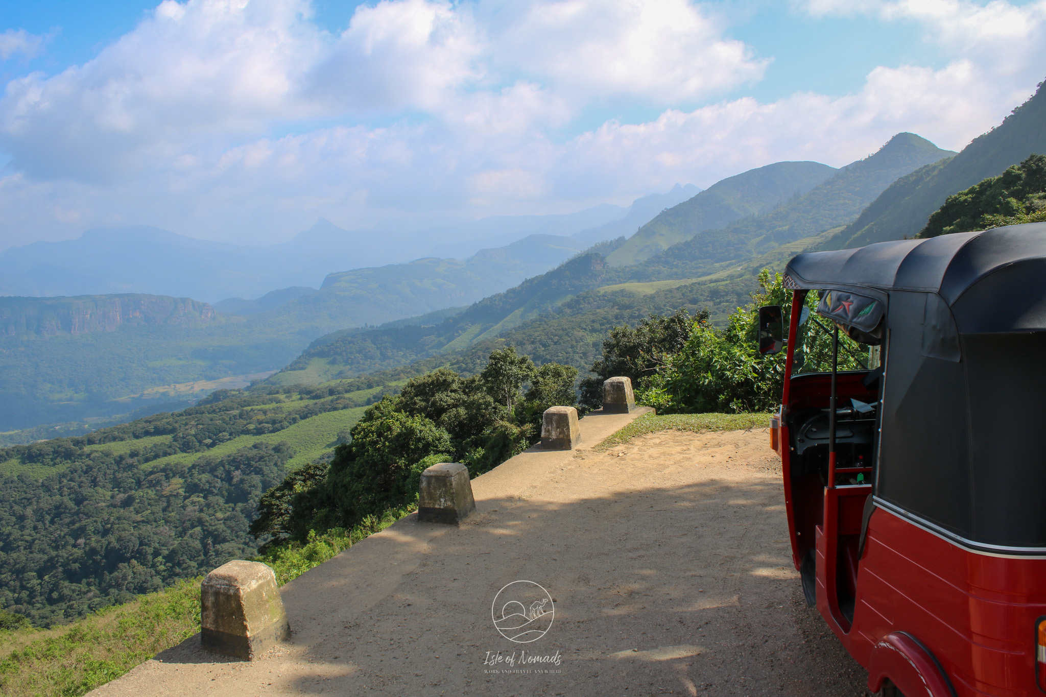 On the hills close to Nuwara Eliya