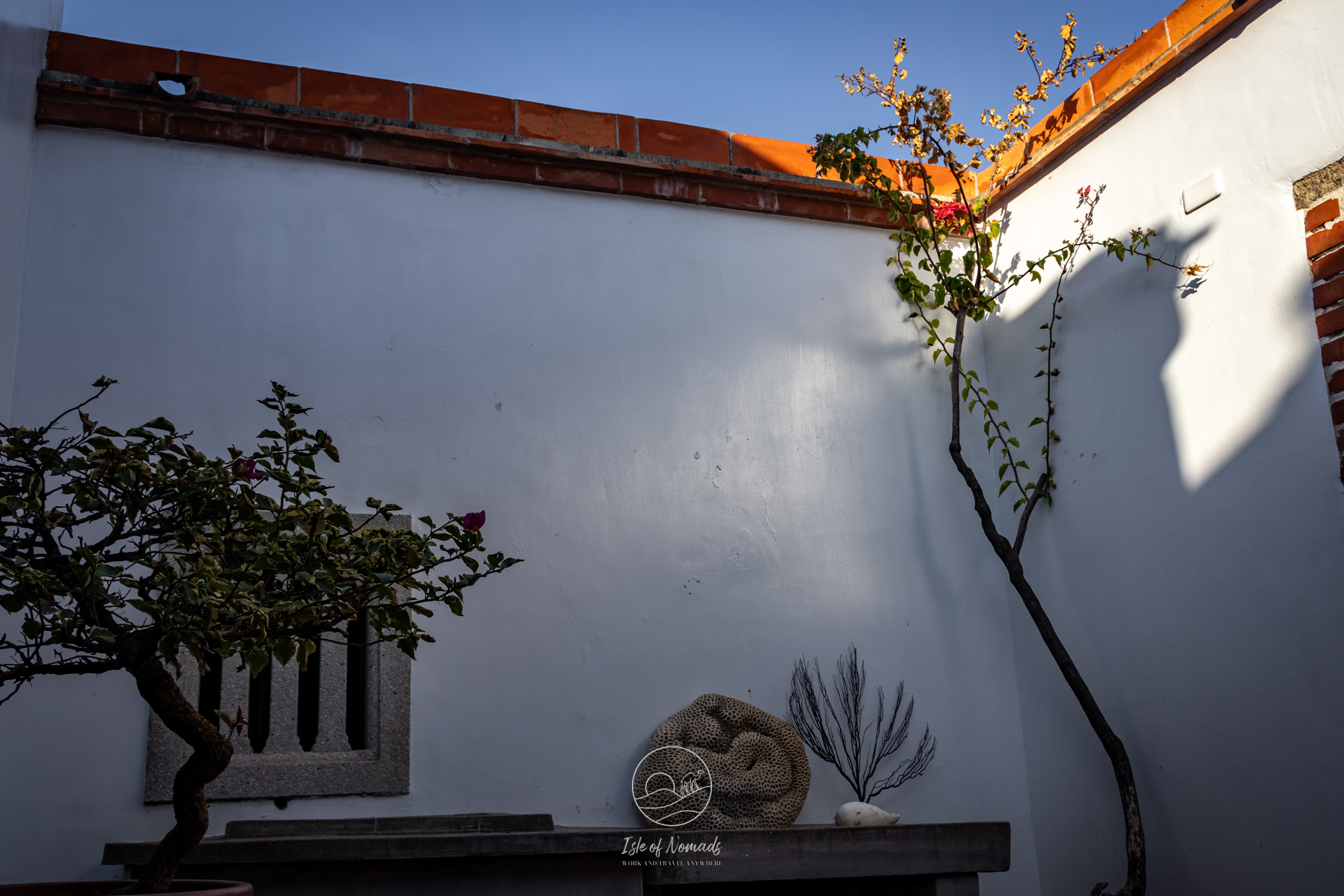 Views inside a traditional home on Penghu