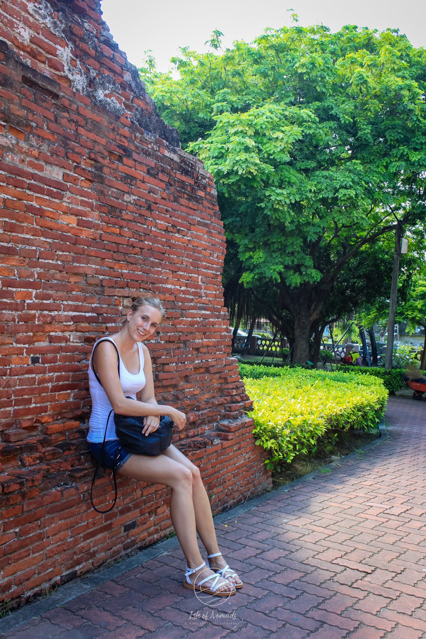 Laura at Anping in 2015