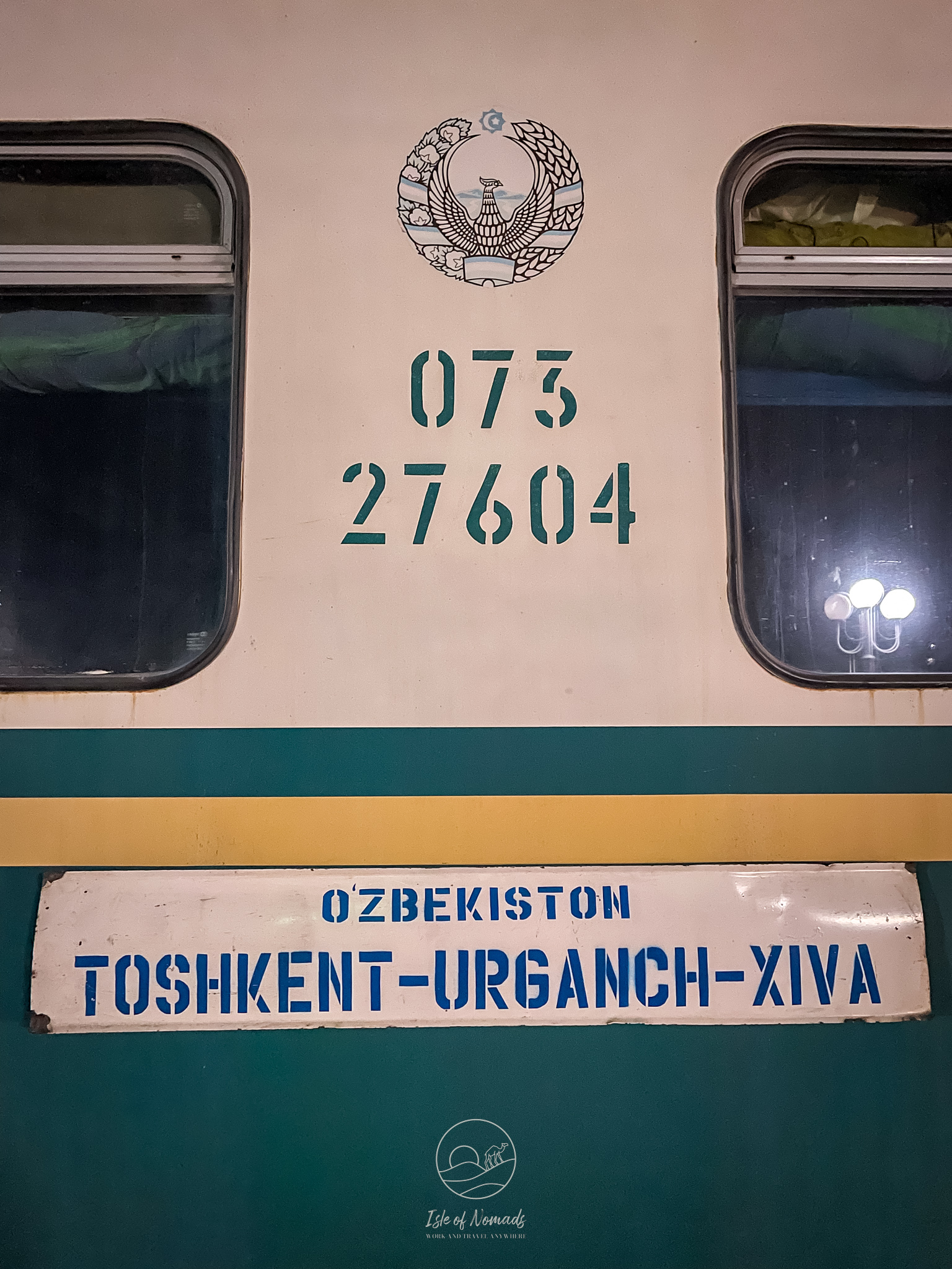 Night trains in Uzbekistan...